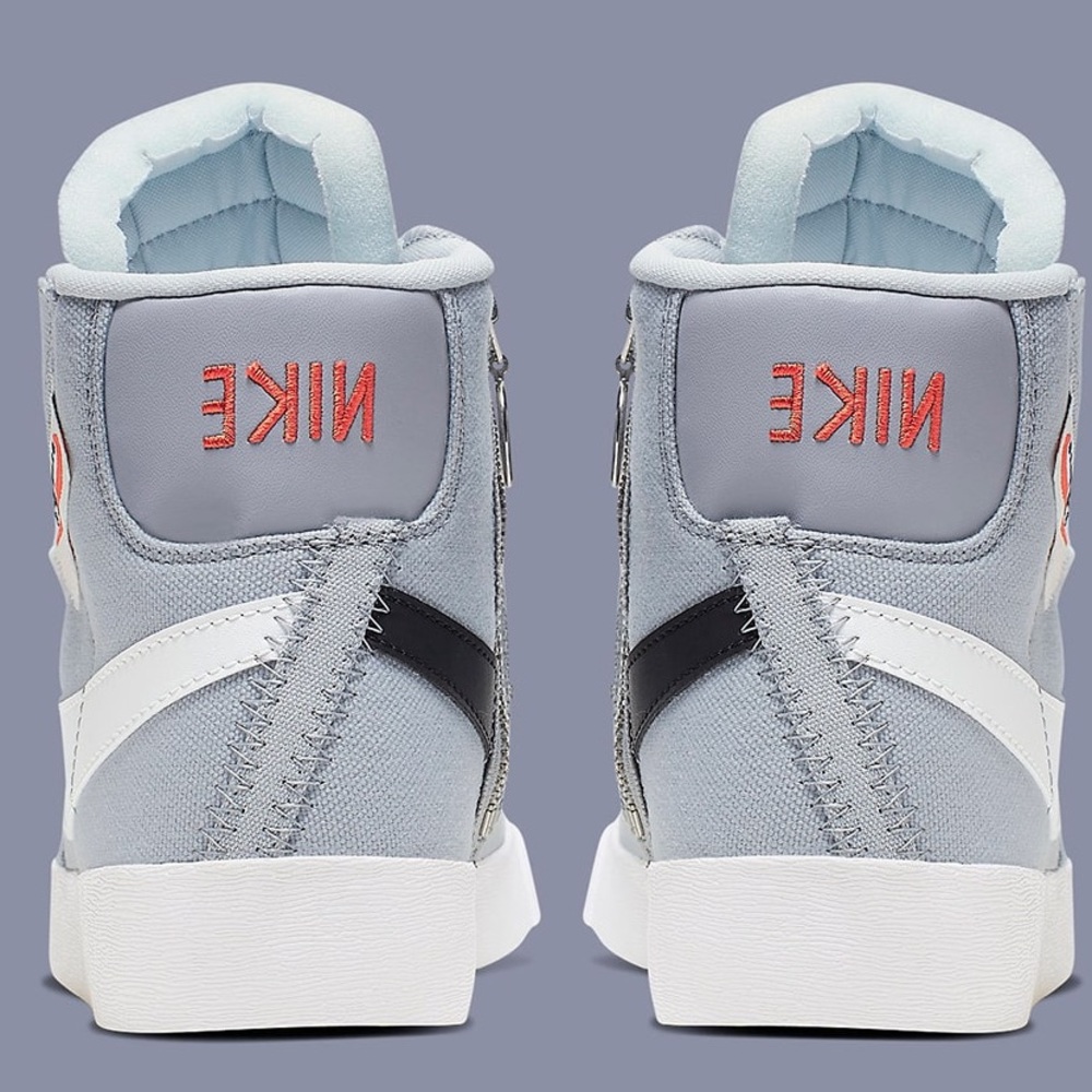 🔥Nike Womens Blazer Mid Rebel ‘Wolf Grey’ NEW - Picture 8 of 12